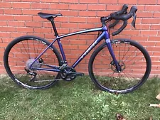 TREK EMONDA ALR DISC ROAD BIKE 50cm PURPLE FLIP SHIMANO 11 SPEED USED CUSTOM 