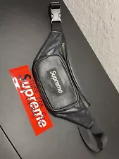 Supreme Leather Waist Bag SS17