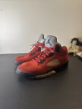 Nike DD0587-600 US9 Air Jordan 5 Retro Raging Bull Toro Bravo Varsity Red Black