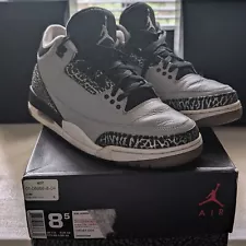 Size 8.5 - Air Jordan 3 Retro Wolf Grey