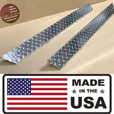 [SR] Aluminum Diamond Plate Rocker Panel Covers FOR 1995-2014 EZGO TXT Golf Cart