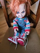 New ListingCeeepy Talking Animated Chucky Doll, Head Moves, And Talks