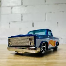 83 Chevy Silverado Metalflake Blue White 2011 HW Racing 6/10