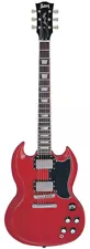 New Burny RSG-60 '63 (CR) Candy Red guitar