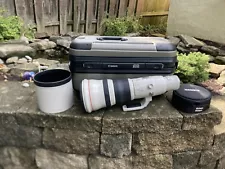 Canon EF 800mm f/5.6 L IS USM Super Telephoto Lens With Case