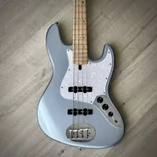 Lakland Skyline Series 44-60 (Vintage J) Custom 4-String Bass, Ice Blue Metallic