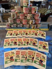 1950s Puss N Boots Cat Food Advertising Lot