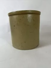 Vintage 1 Gallon Unmarked Crock Circa - 1883 - 1906