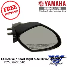 2017-24 Yamaha EX Deluxe EX Sport WaveRunner Right Hand Mirror - F3Y-U596C-10-00 (For: 2018 Yamaha)