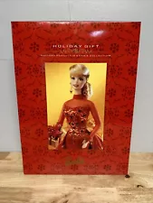 Holiday Gift Porcelain Barbie Collection #20128 Doll 1998 Brand New