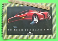 1993 MICHELIN HI-PERF TIRES COLOSSAL 24-p CATALOG Brochure VIPER Ferrari BUGATTI