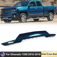 For 2016-2018 Chevy Silverado 1500 Deep Ocean Blue Front Bumper Skid Plate (For: 2019 Chevrolet Silverado 1500 LD)