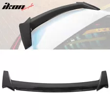 Clearance Sale For 16-21 Honda Civic Long LED Rear Trunk Spoiler Matte Black ABS (For: Honda)