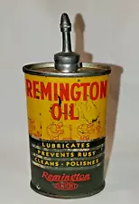 Vintage REMINGTON LEAD TOP OILER oil can