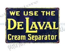 DeLaval Cream Separator metal tin sign southwest home decor