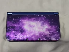 Nintendo 3DS XL Galaxy Edition Handheld System - Purple - USED with 32 GB SD