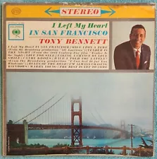 Tony Bennett I Left My Heart In San Francisco LP 1962 Vinyl Album Love For Sale