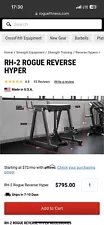 Rogue Fitness Z Hyper Reverse Hyper