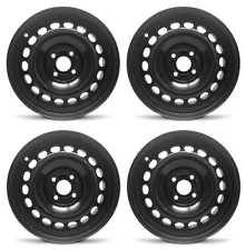 New Set of 4 15" x 6" Replacement Steel Wheel Rim 01-05 for Honda Civic Acura EL