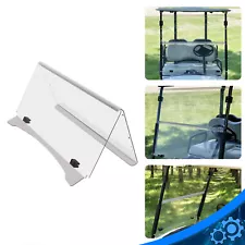 For Yamaha DRIVE G29 07-16 Clear Acrylic Windshield Folding Golf Cart Windscreen