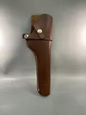 HUNTER 1100-26 BROWN LEATHER RH HOLSTER 6 7/8" RUGER MARK I & II VINTAGE