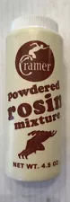 Vintage Cramer Powdered Rosin Mixture Bowling No. 183025 4.5 oz Container Only