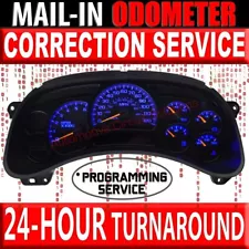 03-07 GM Chevy Sierra Silverado Instrument Cluster *Mileage ODOMETER CORRECTION