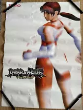 Dead or Alive Poster Arcade version B1 Not for sale Game Character Goods