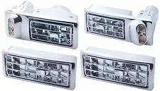 Kenworth W900 T600 T800 Chrome AC Dash Vent Complete Set Fits various models