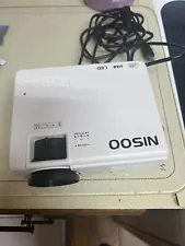 Nisoo Bluetooth Small Projector New No Box