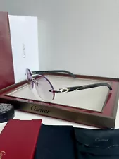 cartier buffalo horn glasses for sale