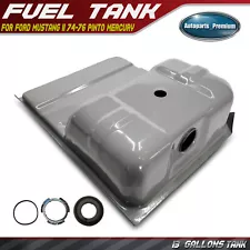 13 Gal Fuel Tank for Ford Mustang II 1974-1976 Pinto 1975-1976 Mercury Bobcat