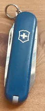 VTG Swiss Army Knife “SPS” LOGO Victorinox ESCORT Nail File Blade Tweezers