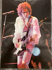 Rare Bob Dylan Live At Budokan PC2 36067 Poster 33” X 23 1/2” w/Flaws (Creases)