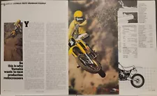 1984 Yamaha YZ250 4p Motorcycle Test Article