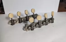 VINTAGE STAMPED WAVERLY MANDOLIN TUNERS / READ DESCRIPTION / NO BUSHINGS, SCREWS