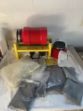 MJR Rotary Rock Tumbler With Grit