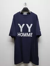 Sale30 Off/Yohji Yamamoto Yohji Yamamoto/30/-Combed Single J Yyh Pt Short Sleeve