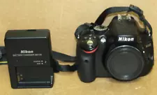 Nikon D5100 D 5100 16.2MP Digital SLR Camera Body & Battery Only - Black