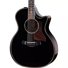 Taylor Builder’s Edition 814CE Acoustic Electric Guitar, Blacktop