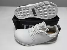 True Linkwear OG Tour Golf Shoes White Gray Men's SZ 8.5 (OGT-01-002)