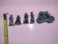 Solid Pewter Figurines Americana Collection