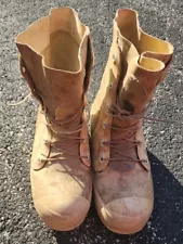 Vintage Military Bata Mickey Mouse Boots Extreme Cold USA White Mens 9 R