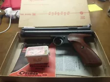 Crosman Model 150 Pellgun Target Air Pistol .22 CO2 Pistol + Box