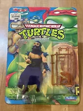 Vintage 1992 Teenage Mutant Ninja Turtles Shredder TMNT Unpunched MOC