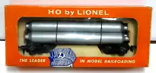 BOXED EXCELLENT VINTAGE LIONEL HO #0809 HELIUM TANK TRANSPORT CAR w/ORIG TANKS