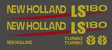 New Holland LS180 Skid Steer DECAL KIT for your loader, LS 180