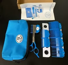 SCAREDY CUT Silent Pet Grooming Kit for Sensitive Dogs-Cats Pets Right Handed