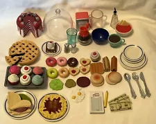 Our Generation Retro Diner Bite To Eat Play Food 50+ Pieces