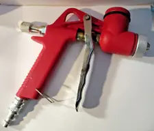 Pneumatic Air Texture Gun Red Unbranded for Drywall Orange Peel or Knockdown